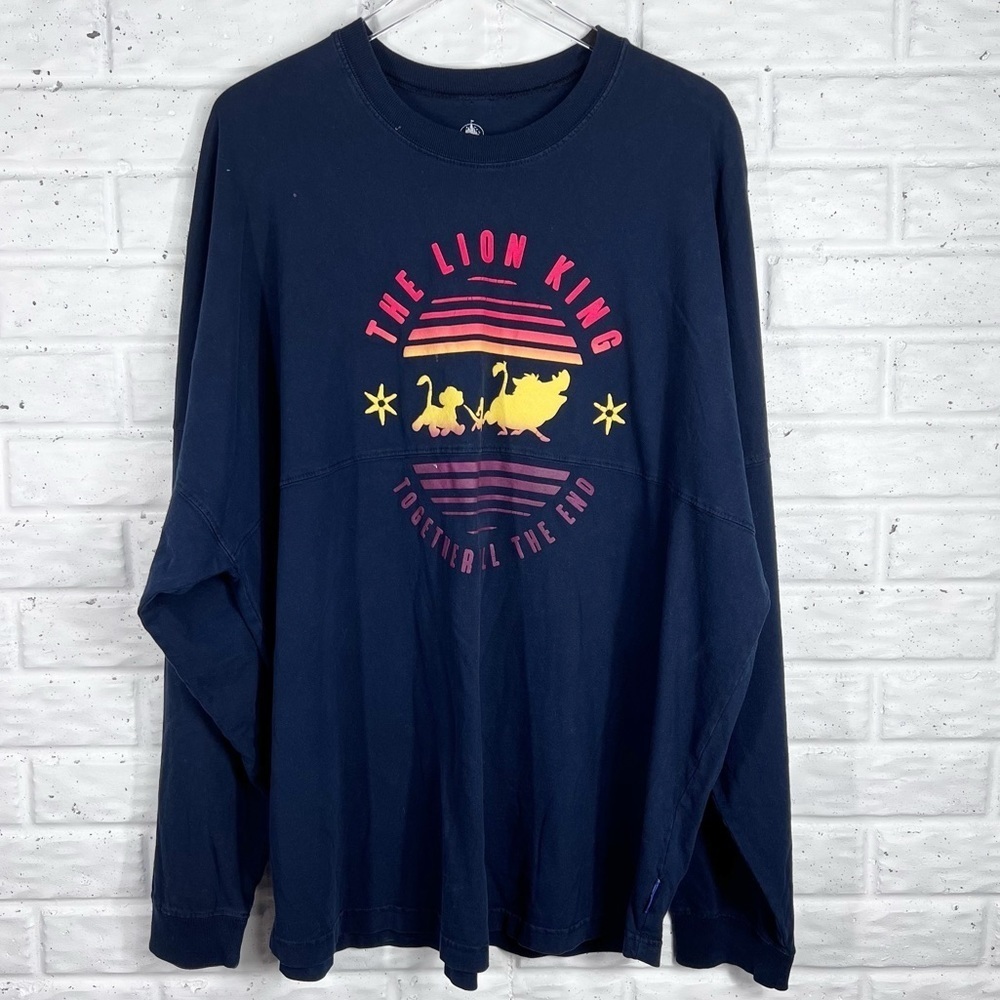 DISNEY SPIRIT jERSEY Navy Pride Lands 1994 The Lion King Navy Blue XXL
